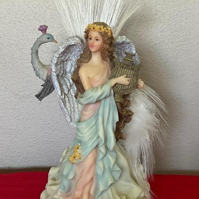 Fiber Optic Lighted Angel 12”