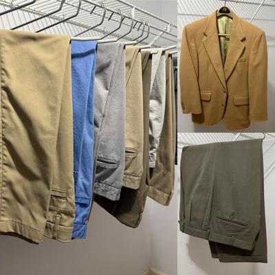 Men’s Lands’ End Pants Size 32 and More (PB-BM)