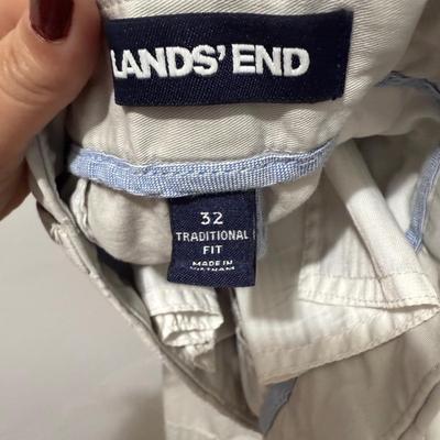 Men’s Lands’ End Pants Size 32 and More (PB-BM)