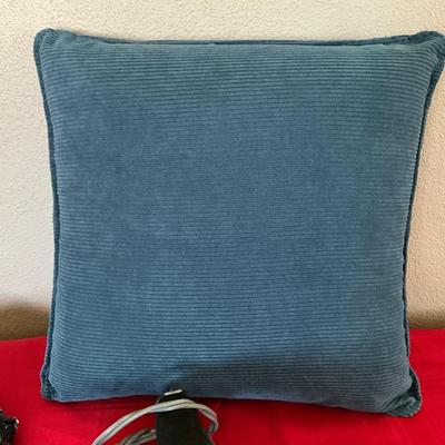 Homedics Massager, New Vibrating Pillow, Hot Neck Pad
