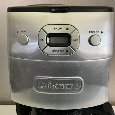 Cuisinart Coffee Maker w/coffee grinder and programer clock