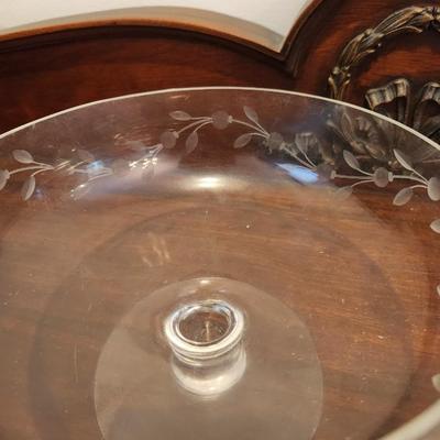 Vintage Crystal Compote