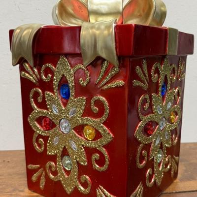 Christmas Box Lawn or Home Decor for the Holidays