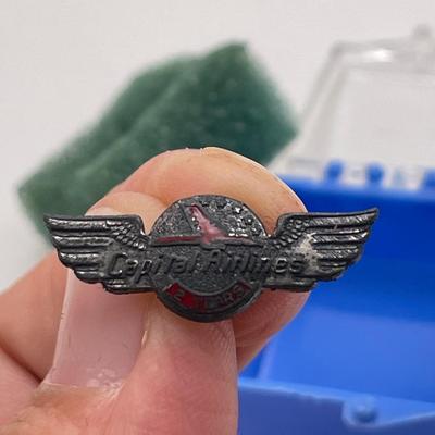 Three Veteran’s Admin Service Pins, 10K Fraternity Pin & More (ST-SS)