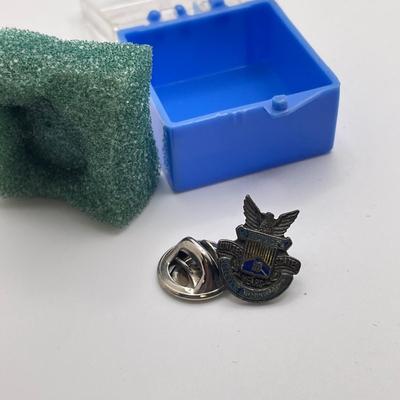 Three Veteran’s Admin Service Pins, 10K Fraternity Pin & More (ST-SS)