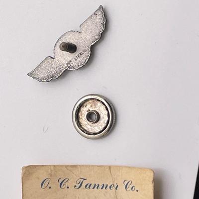 Three Veteran’s Admin Service Pins, 10K Fraternity Pin & More (ST-SS)