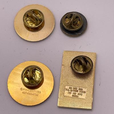 Three Veteran’s Admin Service Pins, 10K Fraternity Pin & More (ST-SS)