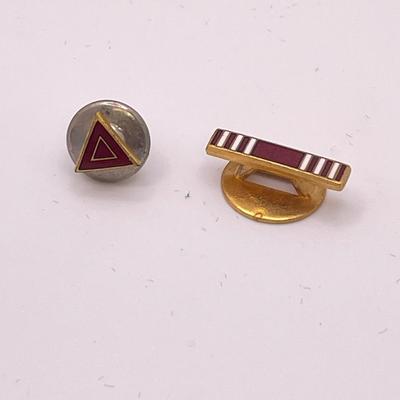 Three Veteran’s Admin Service Pins, 10K Fraternity Pin & More (ST-SS)
