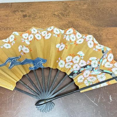 Vintage Folding Hand Fan Lot