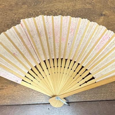 Vintage Folding Hand Fan Lot