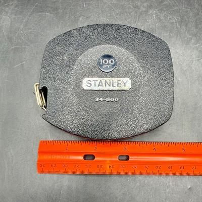 Vintage Stanley 100 Foot Measuring Tape