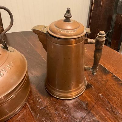 K691 Antique Copper Kitchen decor LOT