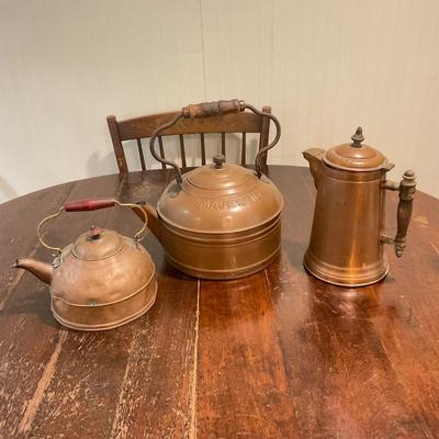 K691 Antique Copper Kitchen decor LOT