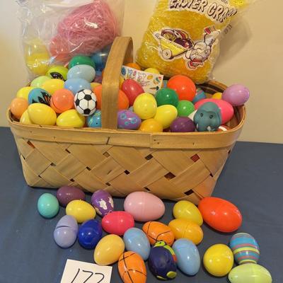 Basket Full of Easter Eggs