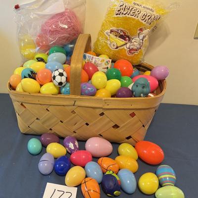 Basket Full of Easter Eggs