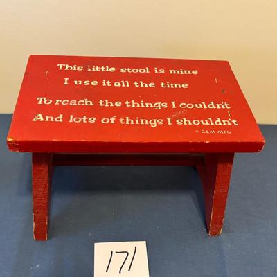 Vintage Children’s Stool