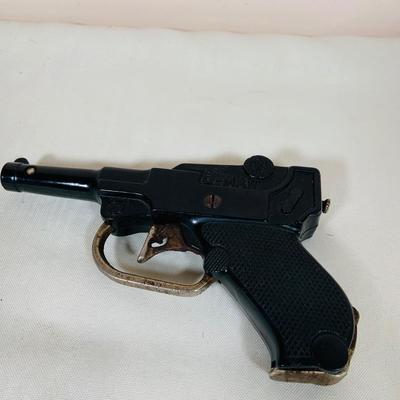 LOT 28: Collection of Three (3) Vintage Toy Cap Guns -Conher, Gene Autry and More