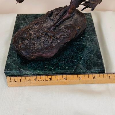 LOT 30: The Rattlesnake Bronze Statue by Frederick Remington