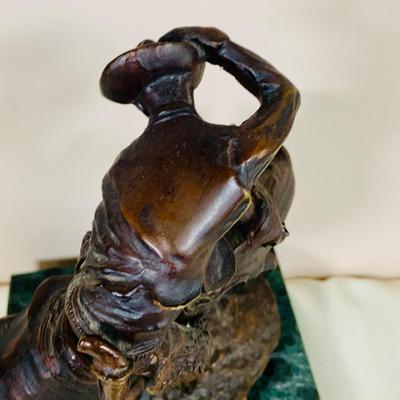 LOT 30: The Rattlesnake Bronze Statue by Frederick Remington