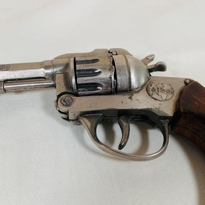 LOT 31: Vintage Coibel Toy Cap Gun with Wood Handle Made in Spain