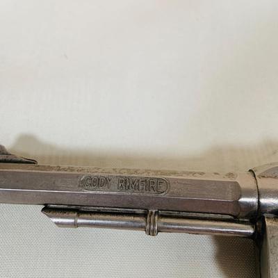 LOT 31: Vintage Coibel Toy Cap Gun with Wood Handle Made in Spain