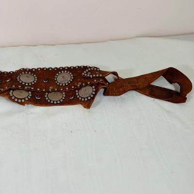 LOT 32: Set of Two (2) Leather Toy Gun Holsters