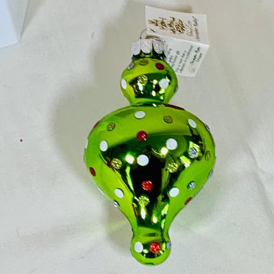 LOT 34: Collection of Three (3) Christopher Radko Glass Ornaments