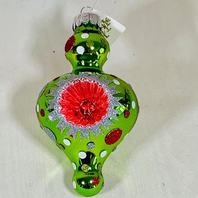 LOT 34: Collection of Three (3) Christopher Radko Glass Ornaments