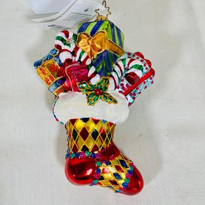 LOT 34: Collection of Three (3) Christopher Radko Glass Ornaments