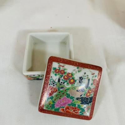 LOT 39: Asian Inspired Decor Including Ginger Jars by Toyo and Satsuma Japan, a “Chokin” Metal-Engraved Vase from Japan and More