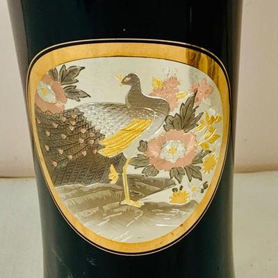 LOT 39: Asian Inspired Decor Including Ginger Jars by Toyo and Satsuma Japan, a “Chokin” Metal-Engraved Vase from Japan and More