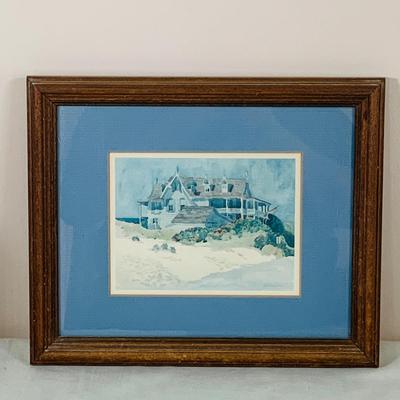 LOT 40: By the Sea - Beach Inspired Collection of Wall Art, Vases Candles, Thimbles and More