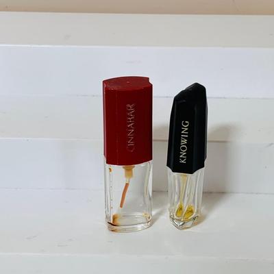 LOT 42: Collection of Glass Perfume Bottles -Arpege Eau De Lanvin, Jacques Fath, Balmain and More