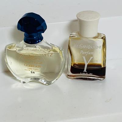 LOT 43; Large Assortment of Mini. Perfume Bottles by Isadora, Shalimar, Guerlain, and More