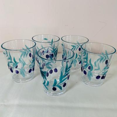 LOT50: Summertime Entertain Set with Sonoma Cup and Tray, Plastic Glass, Dishes and Pitcher and Serving Tray
