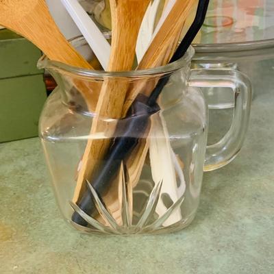 LOT 51: Kitchen Collection Includes Recipe Boxes, Cookbooks Utensils Trivets and More