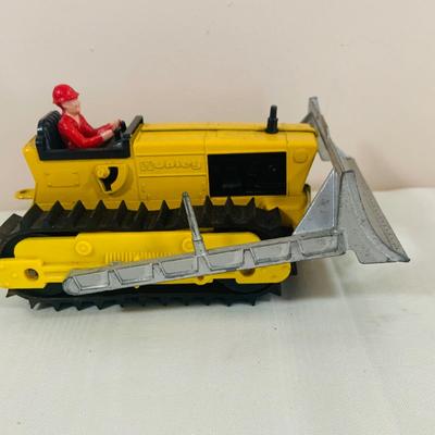 LOT 53: Vintage Metal Toy Tractors by Hubley and Fordson