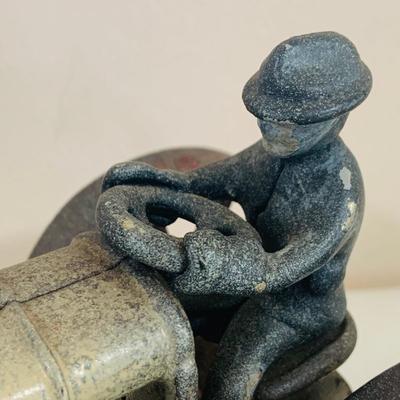 LOT 53: Vintage Metal Toy Tractors by Hubley and Fordson