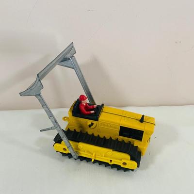 LOT 53: Vintage Metal Toy Tractors by Hubley and Fordson