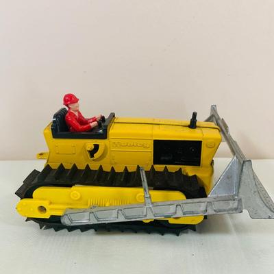 LOT 53: Vintage Metal Toy Tractors by Hubley and Fordson