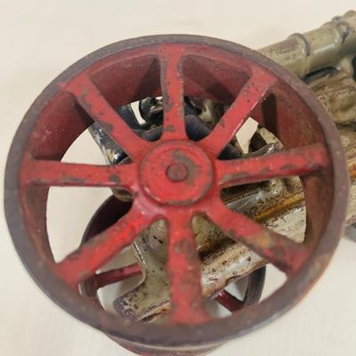 LOT 53: Vintage Metal Toy Tractors by Hubley and Fordson