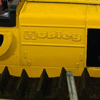 LOT 53: Vintage Metal Toy Tractors by Hubley and Fordson