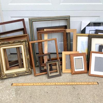 LOT 57: Large Collection of Picture Frames - NOS Included