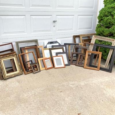 LOT 57: Large Collection of Picture Frames - NOS Included