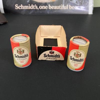 LOT 69: Vintage Schmidt's Beer Collection