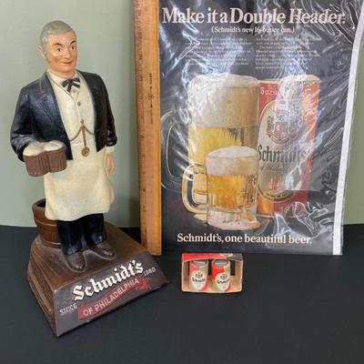 LOT 69: Vintage Schmidt's Beer Collection