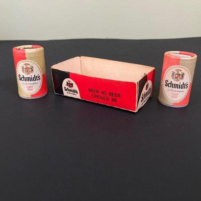 LOT 69: Vintage Schmidt's Beer Collection