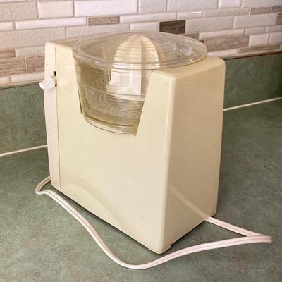 LOT 70: Kitchen Appliances - Osterizer Blender, Sears Counter Craft Food Processor and Oster Touch-a-Matic Can Opener / Juicer