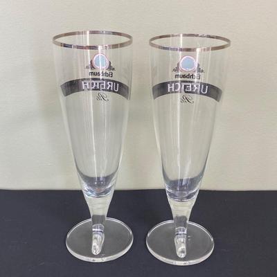 LOT 72: Vintage Jacob Ruppert Beer-Ale Metal Tray, Eichbaum Ureich Glasses, Crown Royal Flask and More