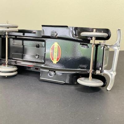 LOT 77: Deepwater Industries Federal Credit Union Diecast Armored Truck Bank, Oversized One Cent Bank and Hand Crafted Metal Brinks Truck